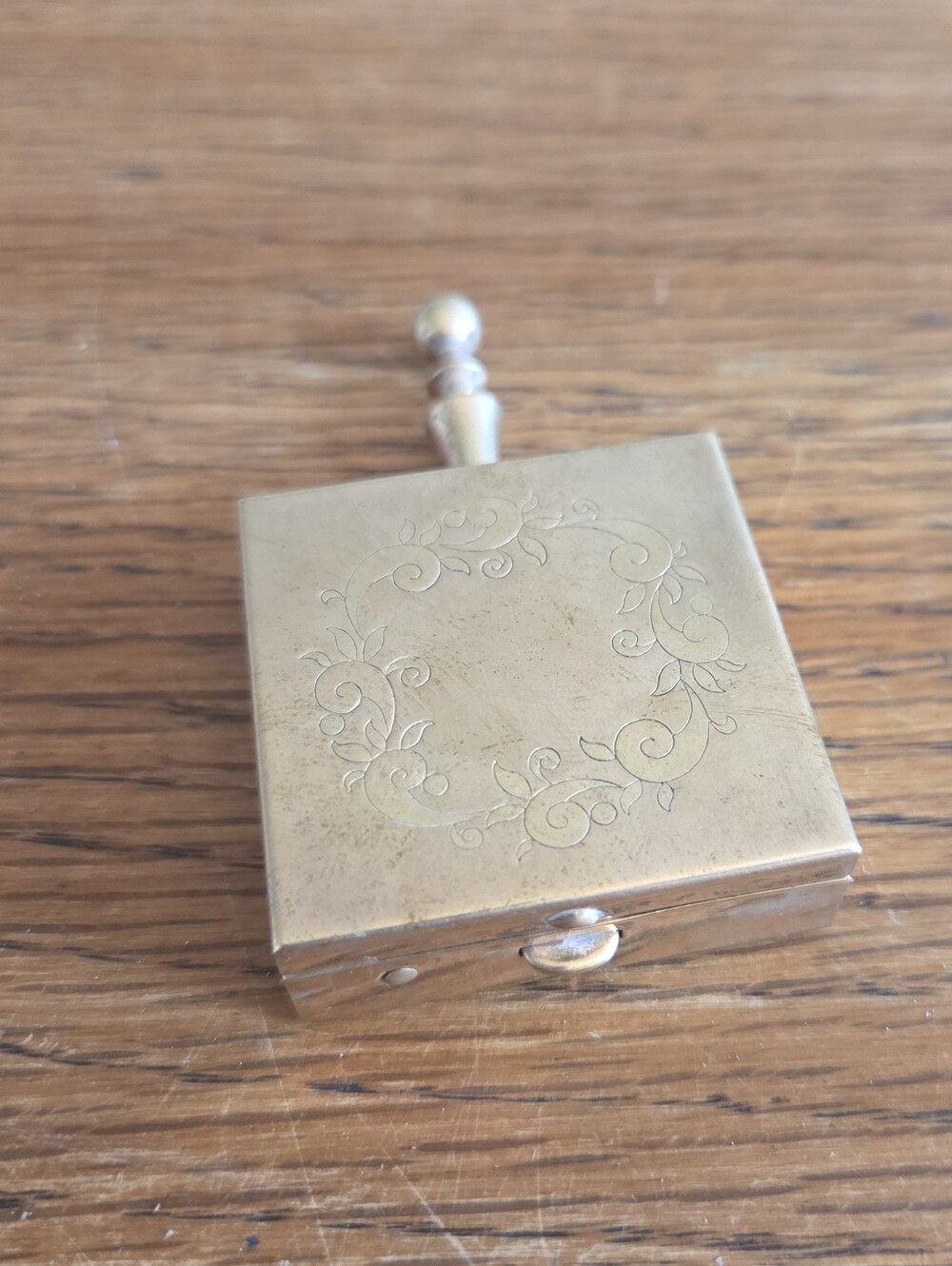 Vintage Brass Purse Ashtray